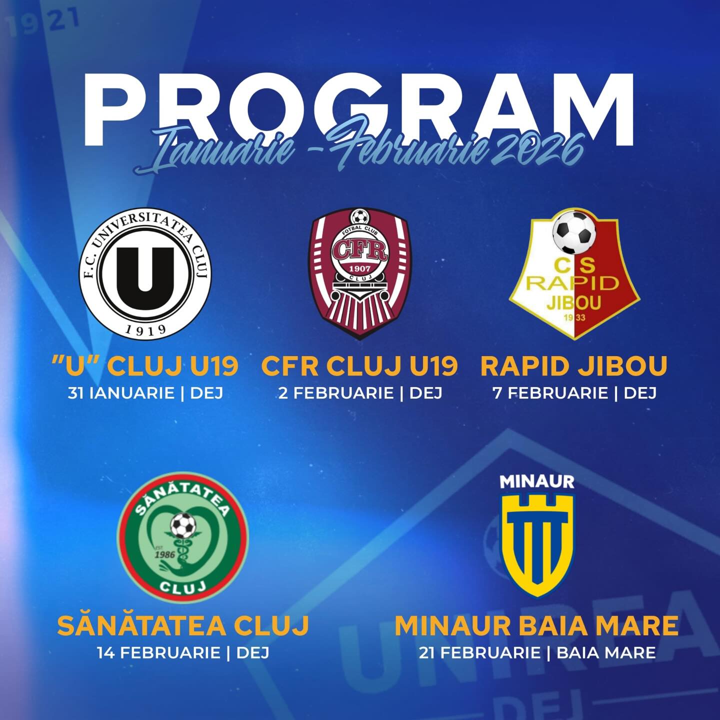 Dési Unirea téli felkészülés Désen