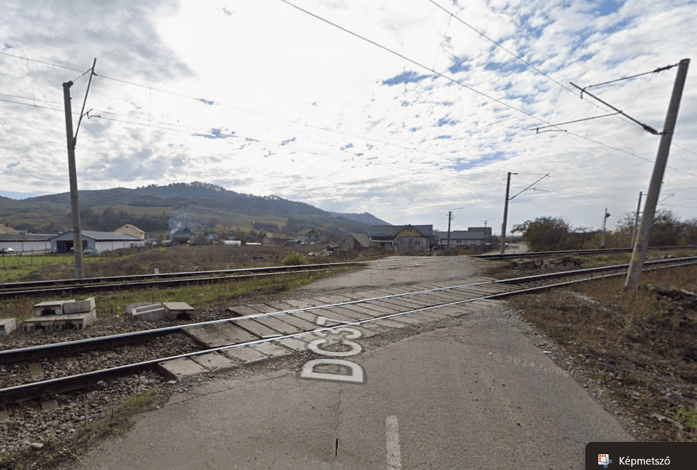 szamoshésdáti vasúti átjáró Szamosújvár lezárás