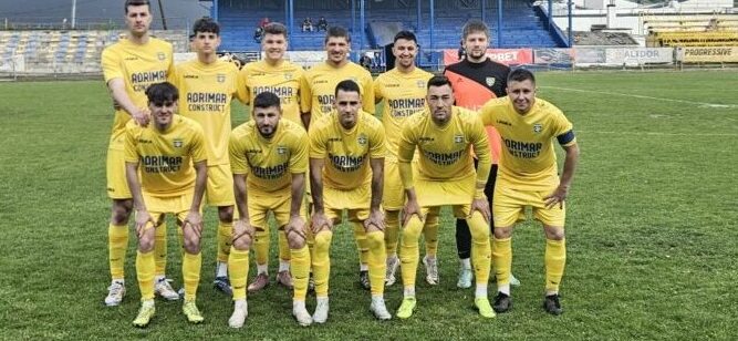 A Szamosújvári Atletic Olimpia játékosai a IV. liga rájátszásában
